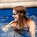 Swim Goggles - Anti Fog - Mirror Coating - Latex Free - Adjustable Strap - Clear Vision - No Leak Design - Free Protective Case - For Adults