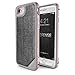 iPhone 7 Case, X-Doria Defense Lux Series - Military Grade Drop Tested, Anodized Aluminum, TPU, and Protective Case for iPhone 7, [Rose Gold/Gray]