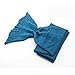 AOOK Homemade® X-Large Mermaid Tail Blanket Crochet, Warm Sofa Quilt Super Soft All Seasons Sleeping Blankets,Handmade Mermaid Tail Blanket for Adults,77''x38'' 195cmX95cm (Lake Blue)