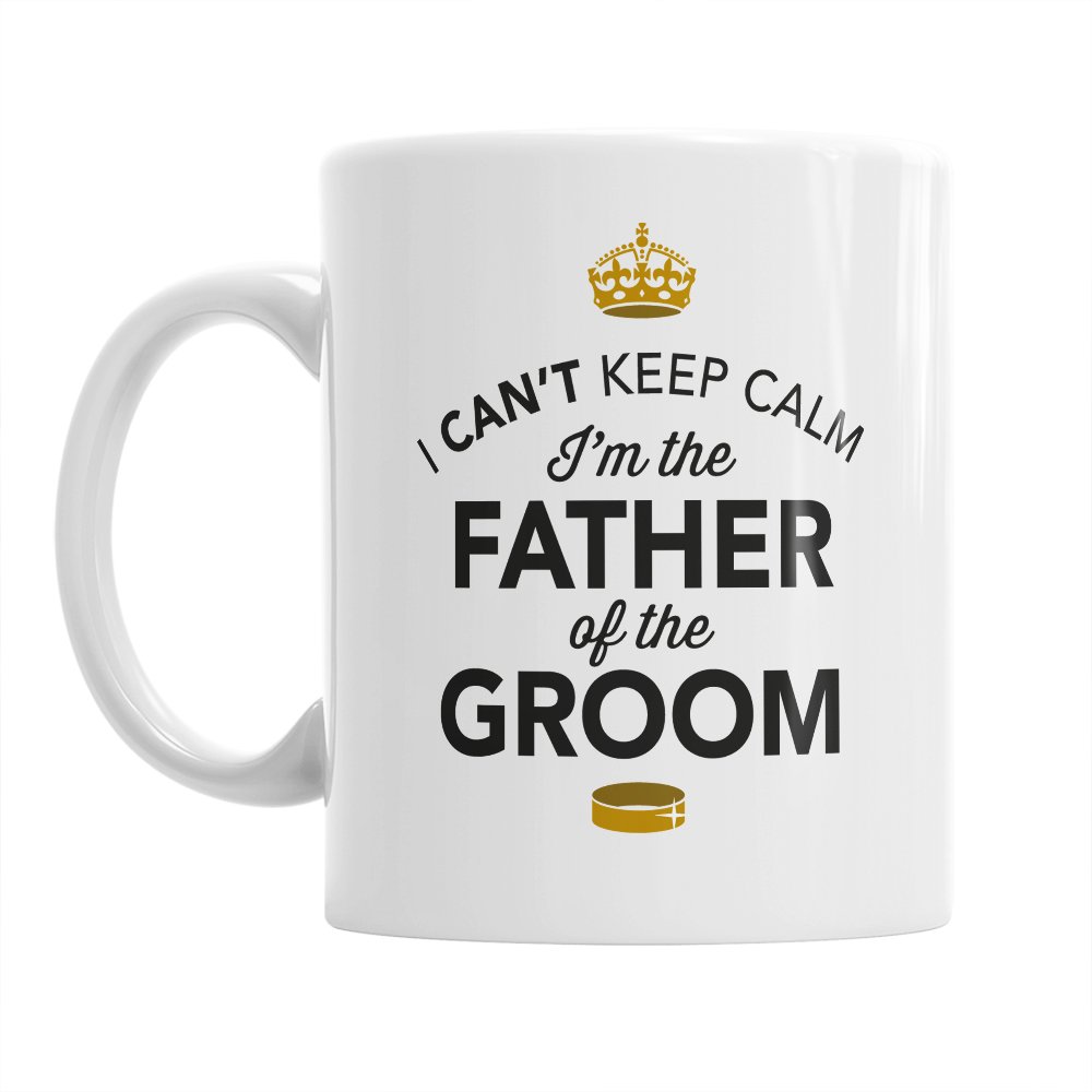 Father of the Groom Gift Wedding Keepsake 11oz Coffee Tea Mug