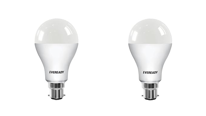 Eveready Base B22D 14-Watt LED Bulb (Cool Day Light, Pack of 2)