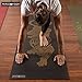 Peace Yoga Printed Design Yoga Mat, 3mm - Black Tiger
