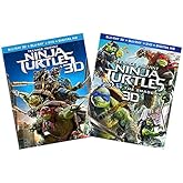 TMNT 2-Pack Blu-ray 3D Collection: Teenage Mutant Ninja Turtles / Teenage Mutant Ninja Turlles: Out of the Shadows [Blu-ray 3D + Blu-ray + DVD + Digital HD] [Megan Fox, Will Arnett]