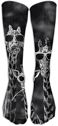 Cool Giraffe Classic Crew Socks Stocking (Shoe Size 38-44) For Men And Women