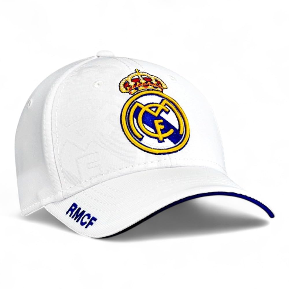 Club Licensed Real Madrid Cap - White