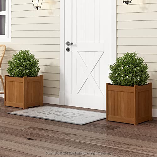 Furinno Planter, Wood, Natural, One Size, One Size
