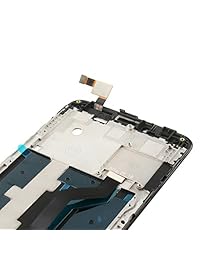 Para ZTE Zmax Pro Z981 LCD Digitalizador de visualización táctil Full Asamblea Broken Protector de piezas de repuesto con pequeñas Kits   Negro