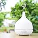 Aiho 500ml Essential Oil Diffuser Aroma Humidifier with 7 LED Color Changing Lights, 4 Timer Settings and Auto Shut-Off for Spa Office Living Room