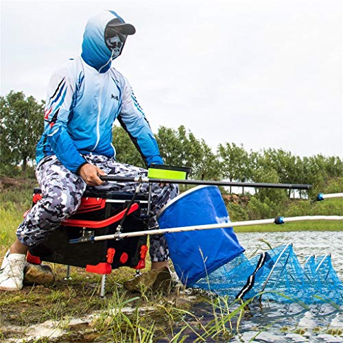 BYDBNR Angelkasten, Multifunktions-Angeln Eimer Angelausrüstung Aufbewahrungsbox for Angelzubehör – Bild 6