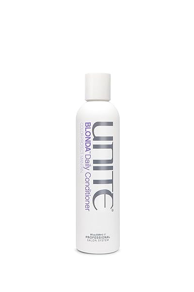 UNITE HAIR – BLONDA DAILY CONDITIONER – PURPLE FORMULA – MAINTAINS BLONDE, HYDRATES, PROTECTS, 8OZ