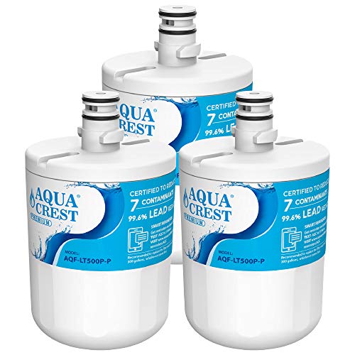 AQUACREST LT500P NSF 53&42 Certified Fridge Water Filter, Compatible