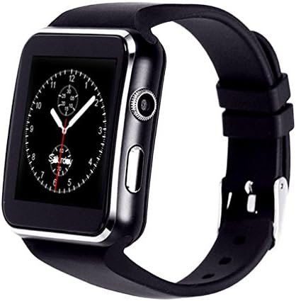 Smart Watch Kkcite Touch Screen Sweatproof Bluetooth Smartwatch Phone with SIM 2G GSM for Samsung Nexus6 HTC Sony and Android Smartphones Support Sleep Monitor, Push Message for Men Women Kids