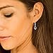 925 Sterling Silver Bali Inspired Black Onyx Gemstone Black Filigree Dangle Hook Earrings