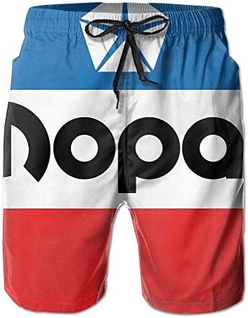 CharmingHouse Mopar Logo Mens Swim Boardshorts Beach Shorts Swim Trunks Casual Beach Shorts