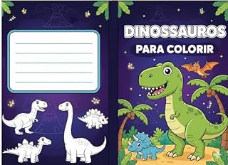 Livro Dinossauros Para Colorir : Contem dinossauros para colorir