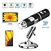 WiFi USB Microscope, TSAAGAN Built in WiFi Wireless Digital Microscope Camera with 1080P HD 2MP 50x to 1000x Magnification Endoscope for Android, iOS, Smartphone, Tablet, Widows, iPad, Mac PC