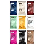 RxBar Real Food Protein Bars, Whole30, Paleo Variety Pack, 9 Flavors w/ NEW Chocolate Chip & Mixed Berry (Pack of 18)