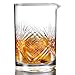 Hiware Professional Cocktail Mixing Glass - Thick Bottom Seamless Lead Free Crystal Mixing Glass 24oz (700ml), Home Bar Kit