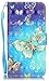 JanCalm for iPhone 8 Case iPhone 7 Wallet Case,iPhone SE 2022 Case,iPhone SE 2020 Case,[Card/Cash Slots] [Wrist Strap] [3D Painted] Stand Flip PU Leather Fold Wallet Pouch Cover (Gold Butterfly)
