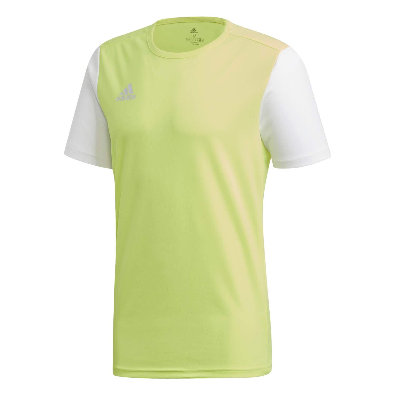 Adidas Men's ESTRO 19 JSY T-Shirt, Solar Yellow, 910Y