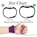GEAK For Fitbit Charge 2 Bands, Classic Sports Replacement Bands for Fitbit Charge 2, Small Diamond-Plum