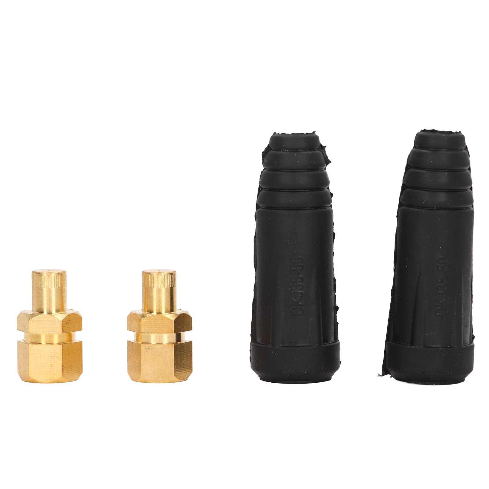 Welding Cable Quick Connector Rubber Brass Welding Machine Quick Fitting Oil Resistance Welding Cable Panel Connector Welding Machine Quick Fitting Welding Cable Connector Plug Quick Fitting Cable