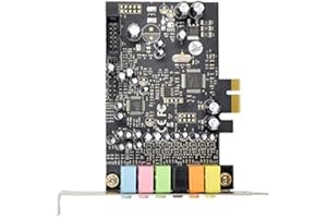 WOVELOT PCIe 7.1CH Sound Card Stereo Surround Sound PCI-E -in 7.1 Channel Audio CM8828