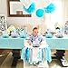 6 PCS Blue Elephant Honeycomb Centerpieces Baby Boy It's A Boy Table Decorations Blue Little Peanut Cutouts for Elephant Theme Baby Shower Birthday Party Supplies
