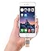 iPhone Lightning Flash Drive 32GB [3-in-1], E&jing USB 3.0 External Storage Memory Stick Adapter Expansion for iPad/iPod/Mac/Android/PC/iOS.(Gold) [Apple MFI Certified]