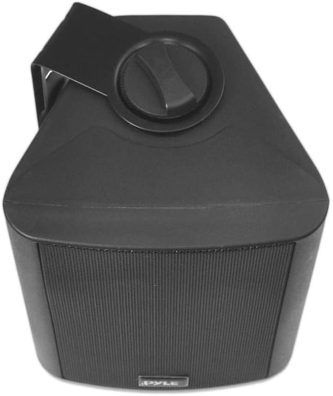 Pyle Pair of Wall Mount Waterproof & Bluetooth 6.5'' Indoor/Outdoor Speaker System, with Loud Volume and Bass. (Pair, Black. PDWR62BTBK): Home Audio & Theater