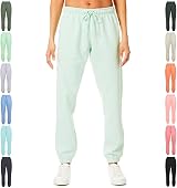 Light & Shade Misty Jade Fleece Joggers with Drawstring Waist L