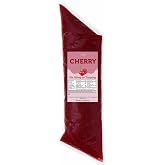 Cherry Pie &amp; Pastry Filling Easy Squeeze Bag 2 lb | Thick Non-Soaking Cherry Filling for Cakes, Cookies, Cheesecake &amp; Desserts