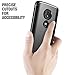 Moto G6 Play Case,Moto G6 Forge case, Poetic Karbon Shield [Shock Absorbing] Slim Fit TPU Case with [Carbon Fiber Texture] for Moto G6 Play/Moto G6 Forge Black