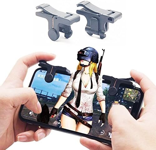 Pubg iPhone Controller 6th Generation - Mobile Shooting Game Gamepad - Fortnite/Rules of Survival - for iOS/Android - High Endurance Button Touch Sensitive Shooting - by Wanstar