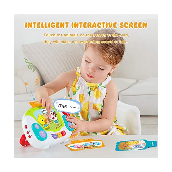 VATOS-Music-Toys-for-Kids-Baby-Musical-Toy-Karaoke-Music-Player-with-Singing-Recoding-Voice-Changing-Function-Early-Learning-Development-Einstein-Toy-for-Toddlers-Gift-for-Girls-2-Year-Old VATOS Music Toys for Kids, Baby Musical Toy Karaoke Music Player with Singing Recoding & Voice Changing Function Early…