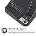 ZVEdeng iPhone 6s Wallet Case, iPhone 6s Card Holder Case, iPhone 6 case for Men, iPhone 6 Card Case with Money Pocket for Apple iPhone 6/6s (4.7inch) - Black