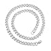 Potok S925 Sterling Silver Cat Moon Necklace Cat and Moon Pendant Necklace,18'' (Chains)