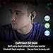 iBesi Bluetooth Headset, Bluetooth 4.1 Headphones Lightweight Stereo Earbuds with Magnetic(Black)