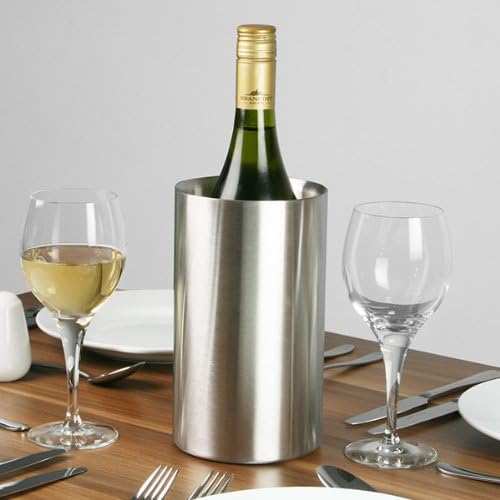 bar@drinkstuff Stainless Steel Double Walled Wine Cooler 1.6ltr Wine Chiller, Wine Bucket, Champagne Cooler - Image 4