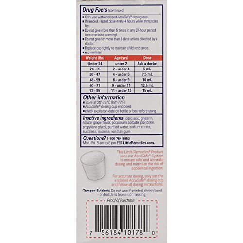 Little Remedies Fever Pain Reliever for Children, 3 Count - Thumbnail 4