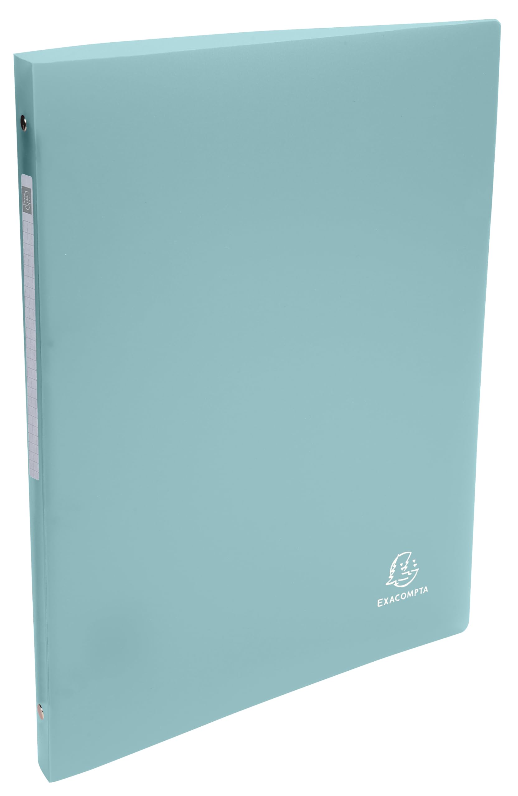 Exacompta - Ref 51270E - Pack of 4 Skandi Soft Binders - Recycled PP - 4 Round Rings - 20mm Spine - External Size: 32x25cm - File Format A4-4 Assorted Colours