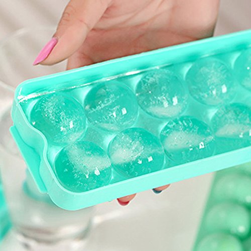 Kemilove 14 Ice Cube Tray DIY Sphere Ice Ball Maker Mould Pudding Jelly Mold Home & Kitchen, Kitchen & Dining, Kitchen Utensils & Gadgets, Specialty Tools & Gadgets, Ice Cube Molds & Trays