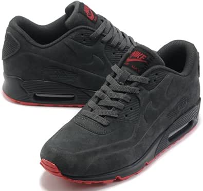 Amazon.com: Nike Air Max 90 VT Mens Grey/Red : Ropa, Zapatos y Joyería