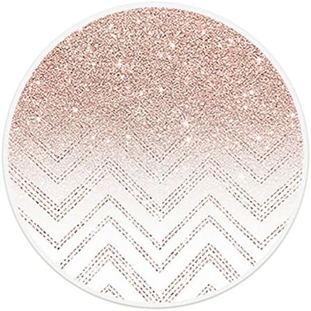 BALAVO Multi-Function Mounts and Stands, Expanding Stand Pop Grip Mount Sockets (Rose Gold Glitter)
