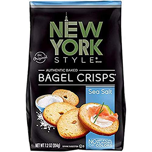 Old London New York Style Bagel Crisps Pack of 8 (Roasted Garlic + Sea Salt & Cracked Pepper + Sea Salt + Cinnamon Raisin + Plain + Garlic Parmesan + Sesame + Everything) - Thumbnail 3