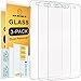 Mr.Shield [3-PACK] Designed For LG Fiesta LTE [Tempered Glass] Screen Protector [0.3mm Ultra Thin 9H Hardness 2.5D Round Edge]