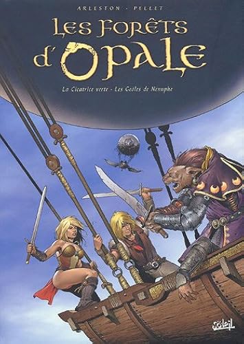 Download Les forêts d'Opale, Tomes 3 & 4 : La cicatrice vert ; Les geôles de Nénuphe PDF