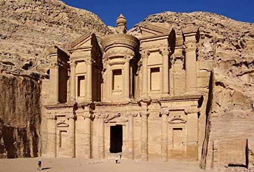 ClassicJP 1000 Piece Puzzle Jigsaw Puzzles Ad Deir In The Ancient Jordanian City Of Petra, Jordan For Adult Kid