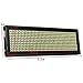 Niome Mini LED Digital Programmable Rechargeable Scrolling Name Message Tag Sign Red