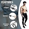 Muza-Skipping-rope-adult-for-Home-Exercise-Body-Fitness-men-women-and-kids-speed-jumping-rope-with-non-slip-handle-Adjustable-skipping-rope-for-Fitness-Fat-Burning-Boxing-Crossfit-and-MMA Muza Skipping rope adult for Home Exercise & Body Fitness men, women and kids | speed jumping rope with non slip handle…